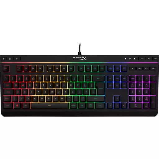 HyperX Alloy Core RGB - Gaming Keyboard (UK Layout) (HX-KB5ME2-UK) billentyűzet Játék USB Fekete