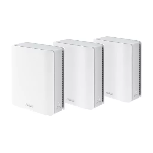 ASUS ZenWiFi BT8 Háromsávos (2,4 GHz / 5 GHz / 6 GHz) Wi-Fi 7 (802.11be) Fehér 3 Belső