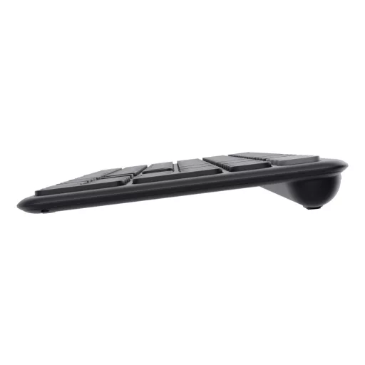 Trust Vaiya billentyűzet Univerzális USB + RF Wireless + Bluetooth Amerikai angol Fekete