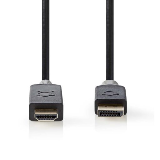 Nedis CCBW37100AT20 video átalakító kábel 2 M DisplayPort HDMI Antracit