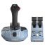 Thrustmaster Airbus Edition Fekete, Kék USB Joystick Analóg/digitális PC