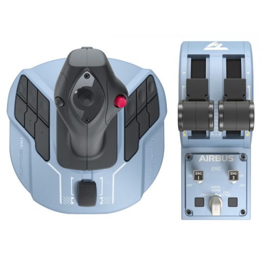 Thrustmaster Airbus Edition Fekete, Kék USB Joystick Analóg/digitális PC