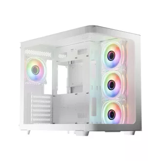 LC-Power LC-8001W-ON Midi Tower Fehér