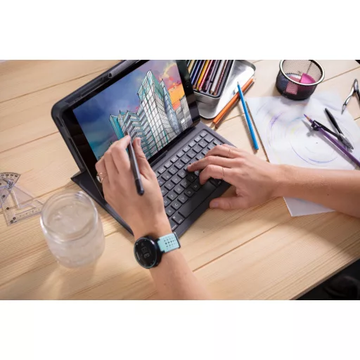 ZAGG Messenger Folio 2 Német Bluetooth Faszén