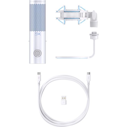 HyperX QuadCast 2 - USB Microphone (Frost) Szürke Asztali mikrofon