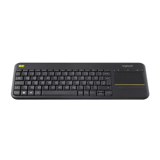  Logitech 920-007127 billentyűzet Otthoni Vezeték nélküli RF QWERTZ Német Fekete