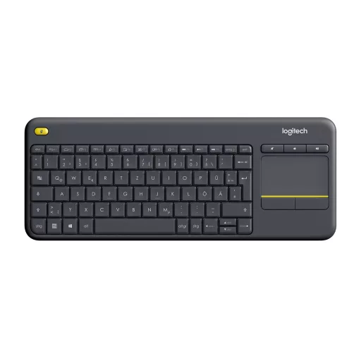 Logitech 920-007127 billentyűzet Otthoni Vezeték nélküli RF QWERTZ Német Fekete