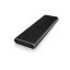 ICY BOX IB-183M2 Külső SSD ház Fekete M.2