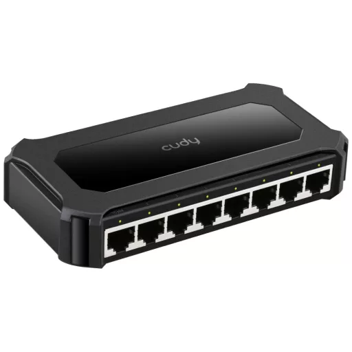 Cudy GS108D hálózati kapcsoló Gigabit Ethernet (10/100/1000) Fekete
