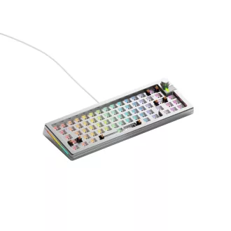   Glorious Gaming GMMK 3 PRO 65% Barebones billentyűzet Játék USB Nem Ezüst