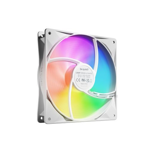 be quiet! LIGHT WINGS LX 140mm PWM High Speed 3-Pack White 14 cm Fehér 3 db