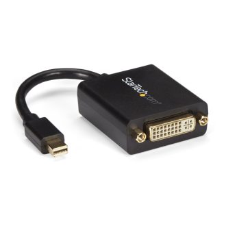   StarTech.com MDP2DVI video átalakító kábel 0,13 M Mini DisplayPort DVI-I Fekete