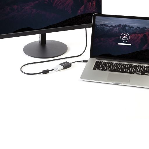 StarTech.com MDP2DVI video átalakító kábel 0,13 M Mini DisplayPort DVI-I Fekete