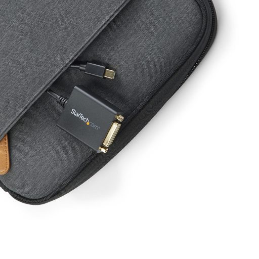 StarTech.com MDP2DVI video átalakító kábel 0,13 M Mini DisplayPort DVI-I Fekete