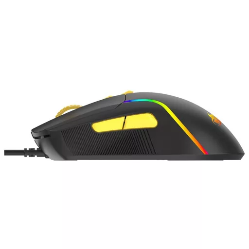 Tracer HORNET 87 billentyűzet Egér mellékelve Játék USB QWERTY Angol Fekete, Sárga