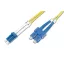 Digitus DK-2932-05 InfiniBand és száloptikai kábel 5 M LC SC I-VH Sárga