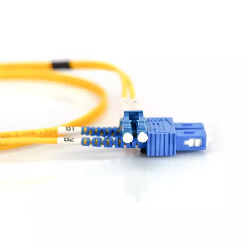 Digitus DK-2932-05 InfiniBand és száloptikai kábel 5 M LC SC I-VH Sárga