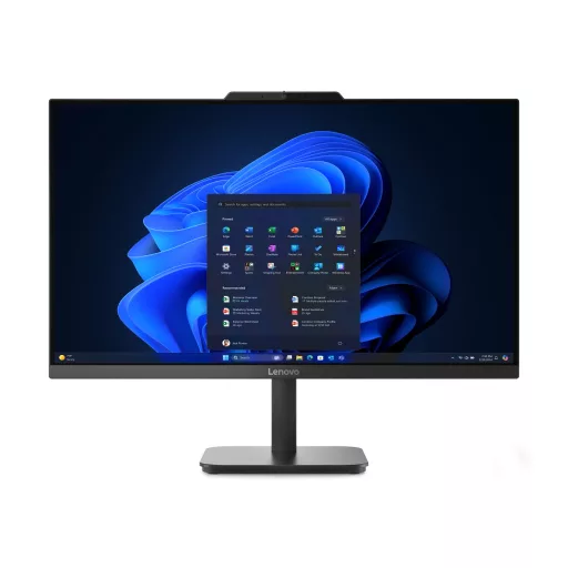 Lenovo V100 Intel® N N100 60,5 cm (23.8") 1920 x 1080 pixelek All-in-One számítógép 8 GB DDR4-SDRAM 256 GB SSD Windows 11 Pro Wi-Fi 6 (802.11ax) Fekete