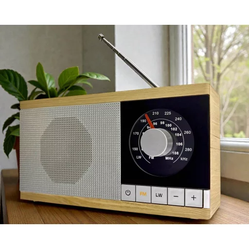 Radio Krystyna wooden casing
