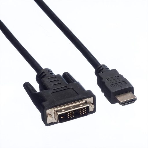 VALUE 11995516 1,5 M DVI-D HDMI A-típus (Standard) Fekete