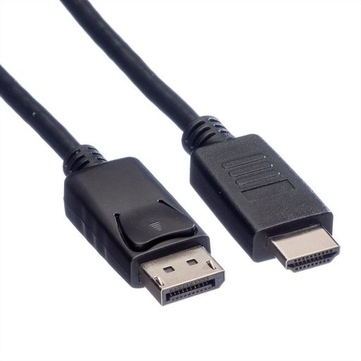 ROLINE 11.04.5781 video átalakító kábel 2 M DisplayPort Fekete