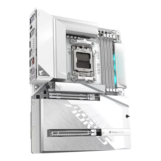 GIGABYTE X870 AORUS STEALTH ICE AMD X870 Socket AM5 ATX