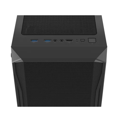 FURY Shobo SH4 RGB Midi Tower Fekete