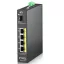 Zyxel RGS100-5P Beállítást nem igénylő (unmanaged) L2 Gigabit Ethernet (10/100/1000) Ethernet-áramellátás (PoE) támogatása Fekete