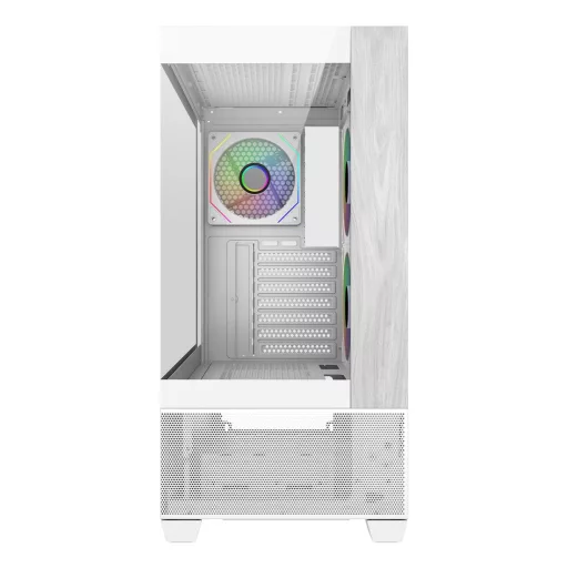 Cooler Master Elite 690 Wood Midi Tower Fehér