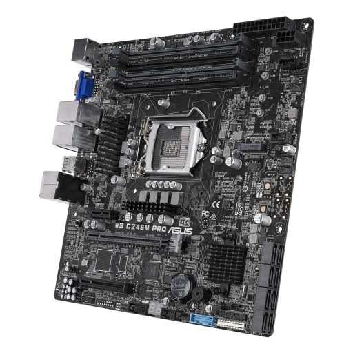 ASUS WS C246M PRO Intel C246 LGA 1151 (H4 aljzat) Micro ATX