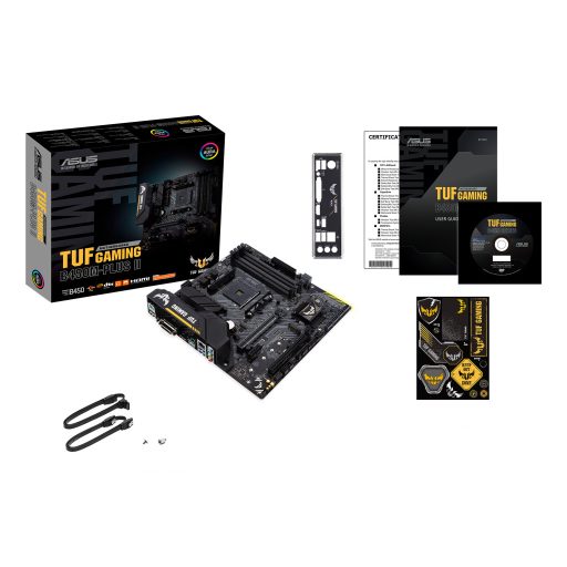ASUS TUF Gaming B450M-Plus II AMD B450 AM4 foglalat Micro ATX