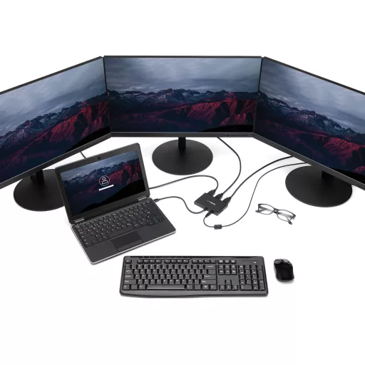 StarTech.com MSTMDP123HD videó elosztó Mini DisplayPort 3x HDMI