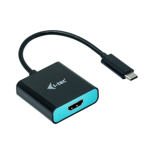 i-tec C31HDMI60HZP video átalakító kábel 0,15 M USB C-típus HDMI Fekete, Türkizkék