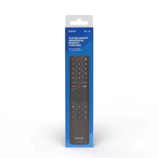 Savio SAVPILOTRC17 XIAOMI távirányító IR/Bluetooth TV Nyomógombok