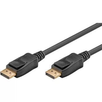 Goobay 74752 DisplayPort kábel 2 M Fekete
