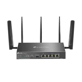   TP-Link Omada ER706W-4G vezetéknélküli router Gigabit Ethernet Kétsávos (2,4 GHz / 5 GHz) Fekete