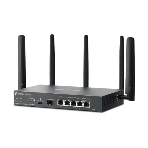 TP-Link Omada ER706W-4G vezetéknélküli router Gigabit Ethernet Kétsávos (2,4 GHz / 5 GHz) Fekete