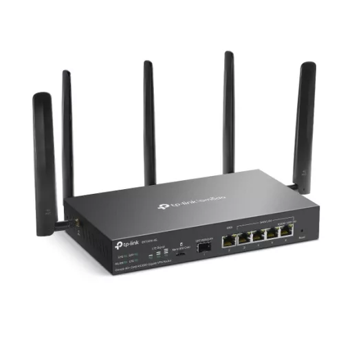 TP-Link Omada ER706W-4G vezetéknélküli router Gigabit Ethernet Kétsávos (2,4 GHz / 5 GHz) Fekete