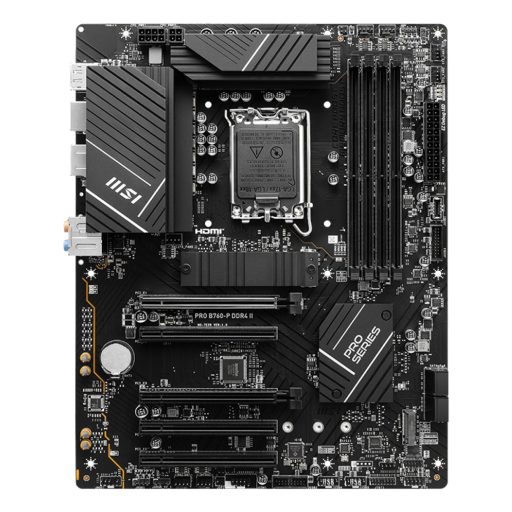 MSI PRO B760-P DDR4 II Intel B760 LGA 1700 ATX