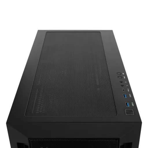 Chieftec PC- Gehäuse GA-01B-L-OP APEX LUMO Midi Tower Fekete