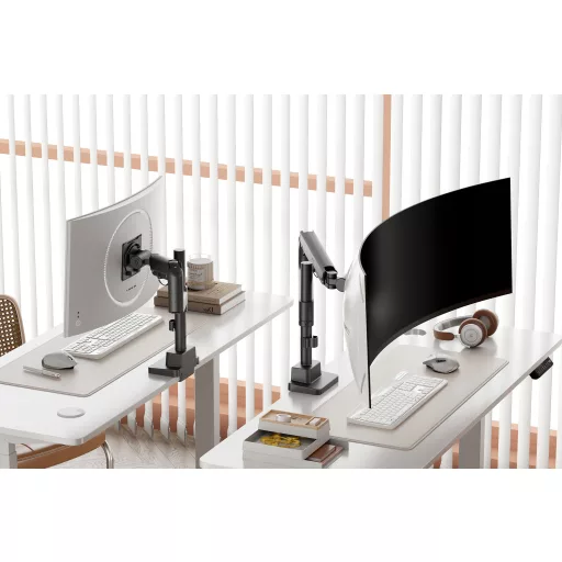 Digitus DA-90475 asztali TV konzol 144,8 cm (57") Fekete