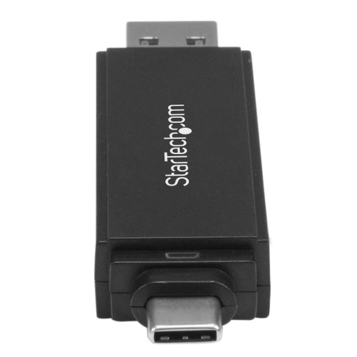 StarTech.com SDMSDRWU3AC kártyaolvasó USB 3.2 Gen 1 (3.1 Gen 1) Type-A/Type-C Fekete