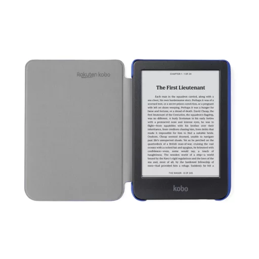 Rakuten Kobo Basic SleepCover e-könyv olvasó tok 15,2 cm (6") Oldalra nyíló Kék