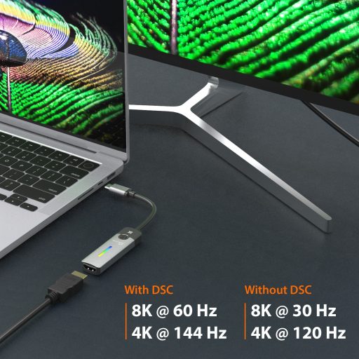 j5create JCA157 video átalakító kábel 0,1 M USB C-típus HDMI Fekete, Szürke