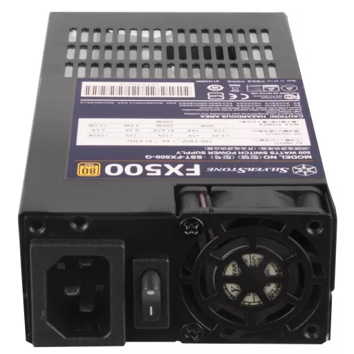 Silverstone FX500 500 W 20+4 pin ATX Flex ATX Fekete