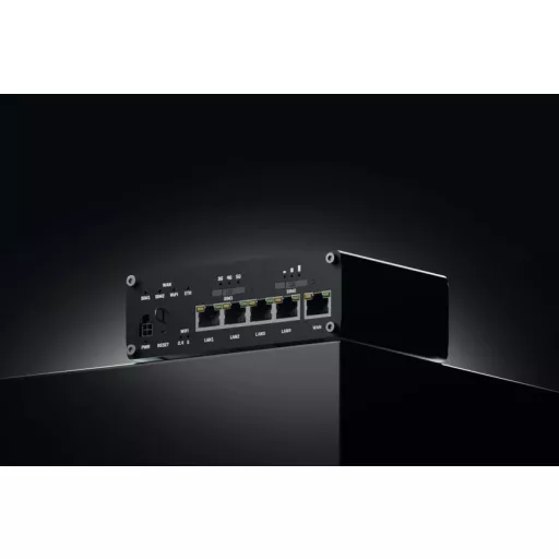 Teltonika RUTM50 vezetéknélküli router Gigabit Ethernet Kétsávos (2,4 GHz / 5 GHz) 5G Fekete