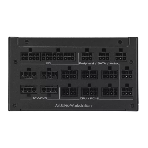 ASUS Pro WS 2200W Platinum 20+4 pin ATX ATX Fekete