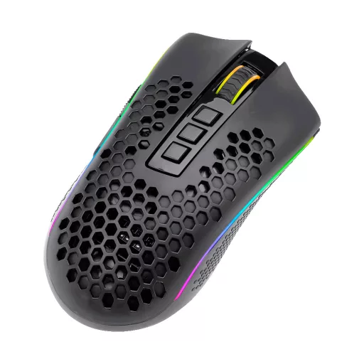 REDRAGON M808-KS egér Játék Jobbkezes RF Wireless + USB Type-A Optikai 16000 DPI