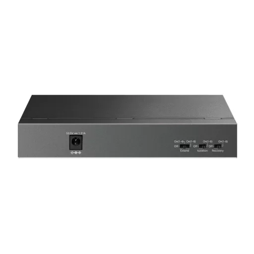 TP-Link LiteWave LS109P hálózati kapcsoló Beállítást nem igénylő (unmanaged) Fast Ethernet (10/100) Ethernet-áramellátás (PoE) támogatása Fekete