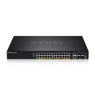   Zyxel XGS2220-30HP Vezérelt L3 Gigabit Ethernet (10/100/1000) Ethernet-áramellátás (PoE) támogatása Fekete